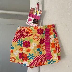 Colorful Floral Baby Shorts